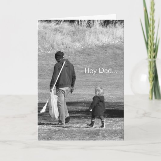 Papa... Carte de Noël (Devant)