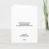 Papa, cartes de remerciements (Dos)