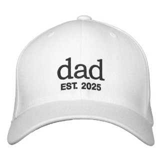 Papa casquette avec date