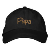 Papa Casquette brodé (Devant)
