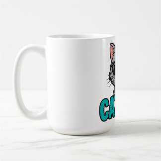 Papa Chat Tigré Lunettes Mug