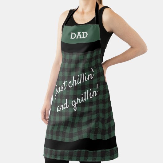 Papa - Chillin' en Grillin' Green Buffalo Pset Schort (Insitu)