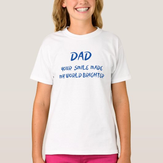 Papa Cite Les T-shirts des filles (Devant)
