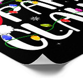 Papa Claus Christmas Family Matching Dad Daddy Xma Poster (Hoek)