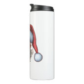 Papa Claus Coffee Mok Hip Flask (Geroteerd rechts)