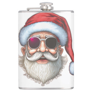 Papa Claus Coffee Mok Hip Flask Heupfles