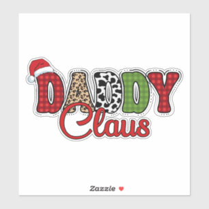 Papa Claus Sticker