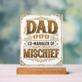 Papa Co-gérant de la farce Conception de père drôl (Neutre)