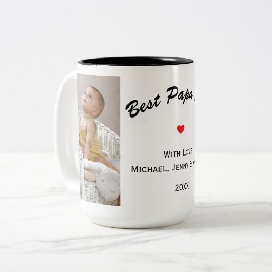 Papa Coffee Mug (Devant gauche)