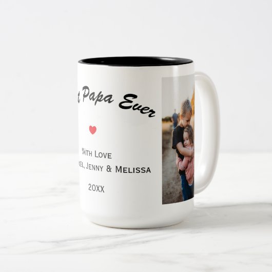 Papa Coffee Mug (Devant droit)