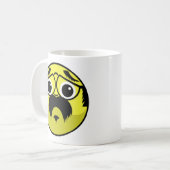 Papa Concerné Face Café Mug (Devant gauche)