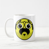 Papa Concerné Face Café Mug (Gauche)