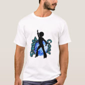 Papa Cool Disco Dance Modern Vaderdag T-Shirt (Voorkant)
