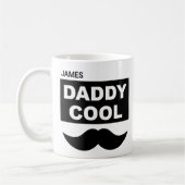Papa Cool Mug | Mustache Cool Papa Novelty Cup (Gauche)