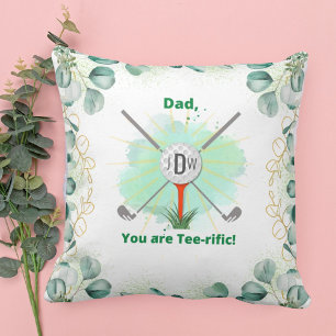 Papa Coussin de balle et tee de golf monogrammé