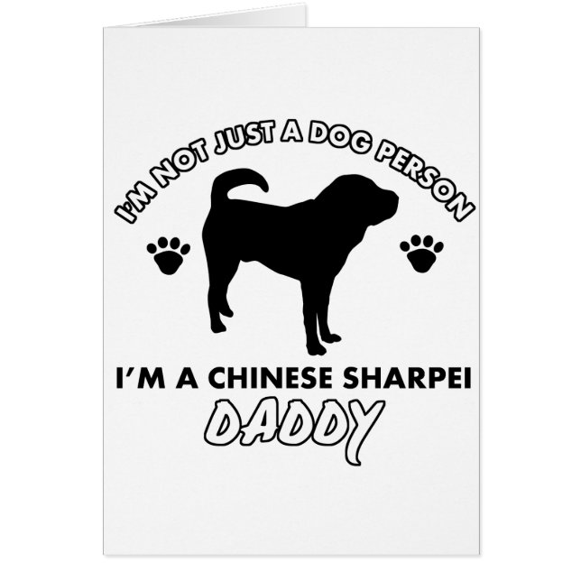 Papa de chien de Shar-pei de Chinois (Devant)