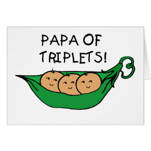 Papa de cosse de triplets