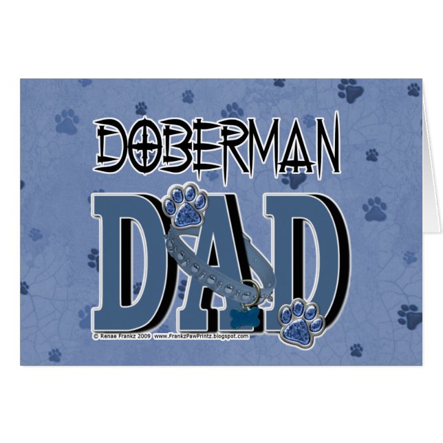 PAPA de dobermann (Devant horizontal)