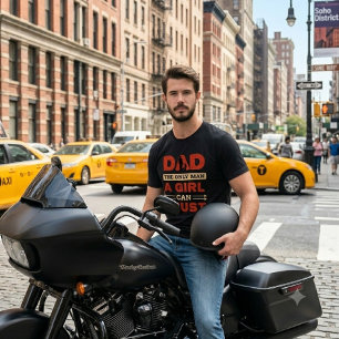 Papa – De enige man waar een meisje op kan vertrou T-shirt