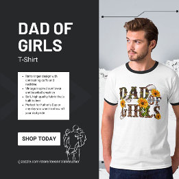 Papa de Filles T-Shirt