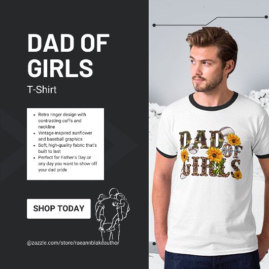 Papa de Filles T-Shirt