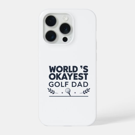 Papa de golf le plus correct du monde Emblème vint (Verso)