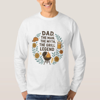Papa de Grill Legende – Grappig BBQ Cadeau Shirt