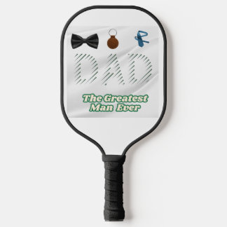 Papa de Grootste Man Pickleball Paddle