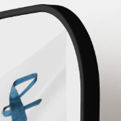 Papa de Grootste Man Pickleball Paddle (Links Detail)