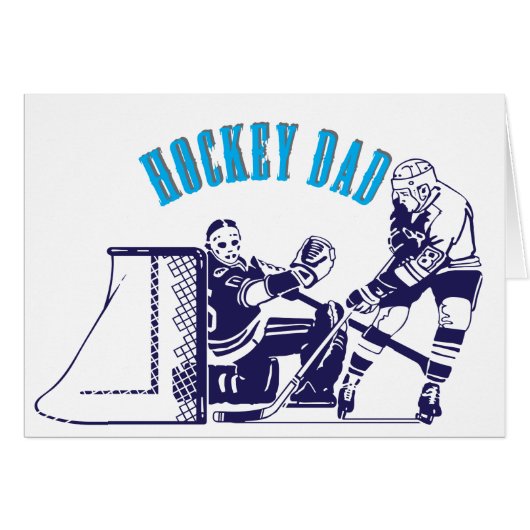 Papa de hockey (Devant Horizontal)