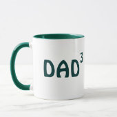 Papa de la tasse trois : Papa à la troisième (Gauche)