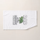 Papa de la tortue d'anniversaire Conception drôle (Serviette à main)