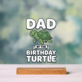 Papa de la tortue d'anniversaire Conception drôle (Neutre)