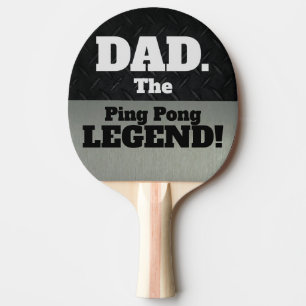 Papa de legende grappenmaakster die zwart praat ov tafeltennisbatje