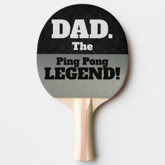 Papa de legende grappenmaakster die zwart praat ov tafeltennisbatje