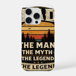 Papa De Man De Mythe De Legende Grappige Vader Tel iPhone 15 Pro Hoesje