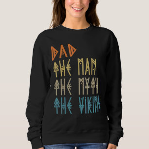 Papa De Man De Mythe De Viking Trui