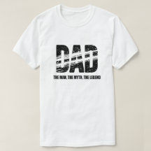 Papa De Man De Mythe Het Legende T-Shirt