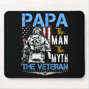 Papa de man mythe veteraan militair - vaderdagPa Muismat