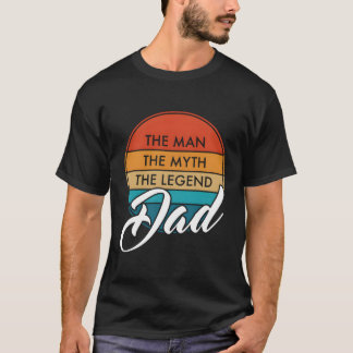 Papa de mythe de legende Vaderdag T-shirt