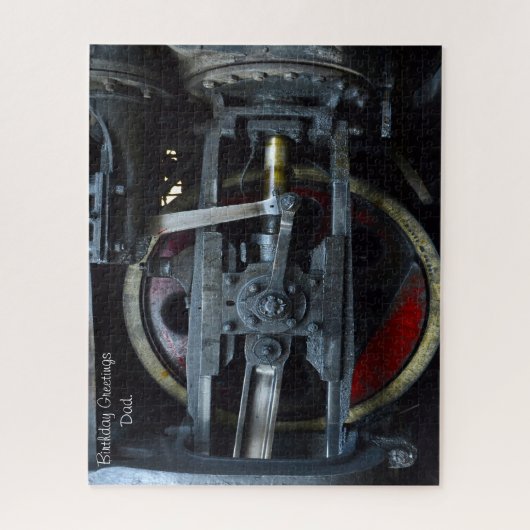 Papa de Noël. Jigsaw Puzzle (Vertical)