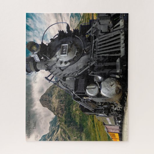 Papa de Noël. Jigsaw Puzzle (Vertical)