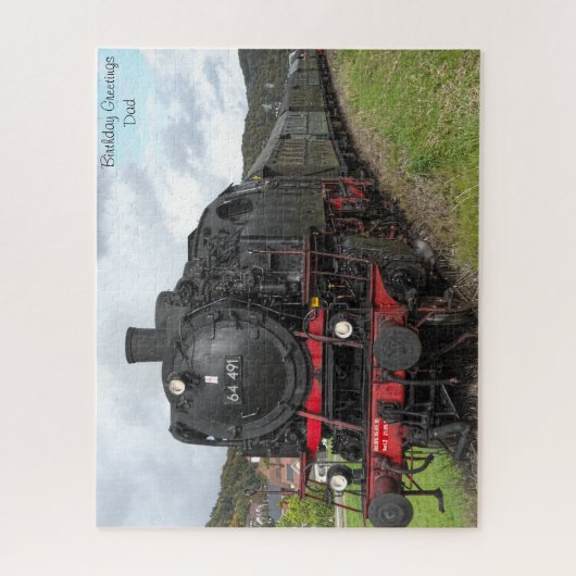 Papa de Noël. Jigsaw Puzzle (Vertical)