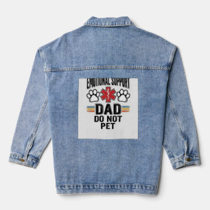 Papa de soutien émotionnel Ne pas caresser Vintage