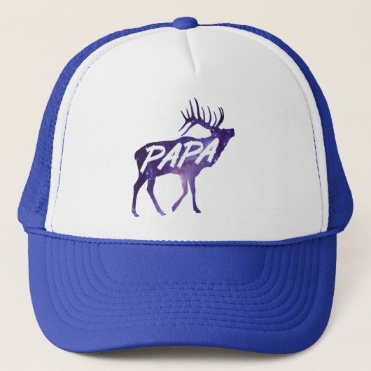 Papa Deer Trucker Pet (Voorkant)