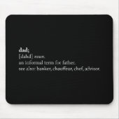 Papa - Definitie woordenboek Muismat (Voorkant)