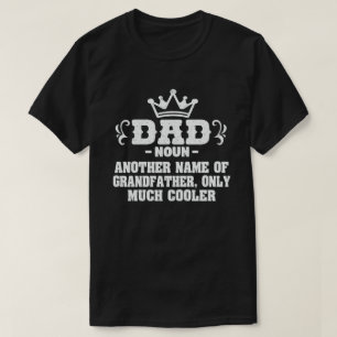 Papa Definition Funny Betekenis Cool Vaderdag T-shirt