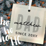 Papa Depuis 20XX Moderne Simple Preppy<br><div class="desc">Ce design simple et moderne est composé de la typographie de san serif.</div>