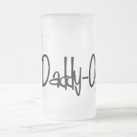 papa des années 1950 ** DADDY-0 ** tasse en verre