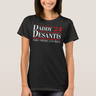 Papa DeSantis 2024 Make America Florida American T-shirt